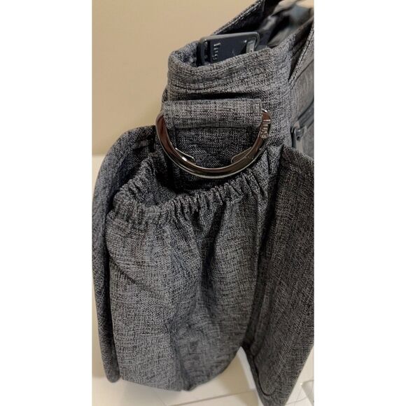 NWOT Lug East West Streetcar tote in dark heather gray - Picture 9 of 16